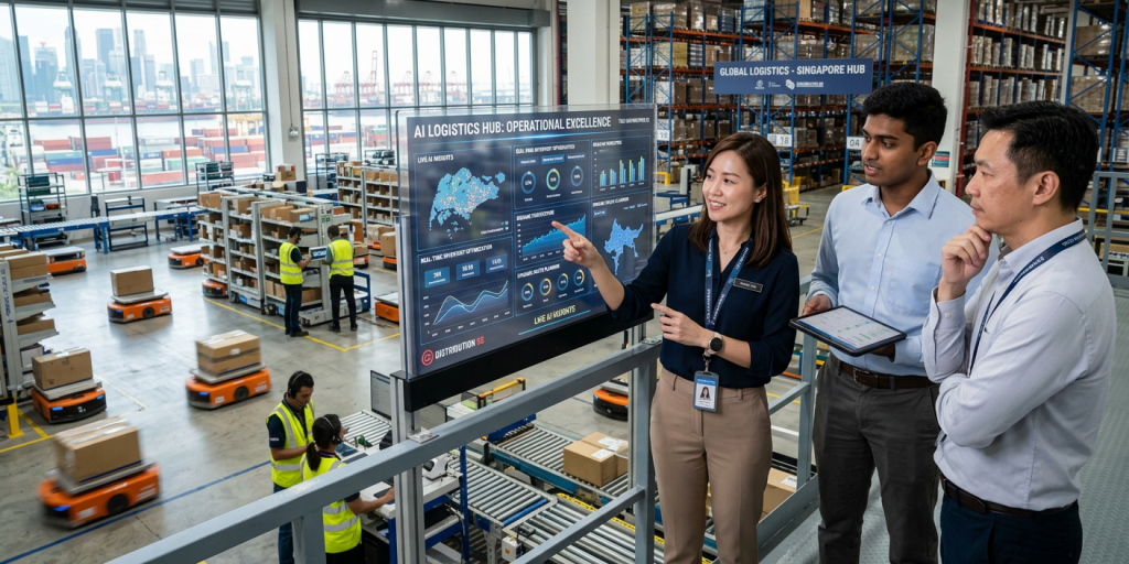 Découvrez les logiciels logistiques Acteos : WMS, TMS, APS