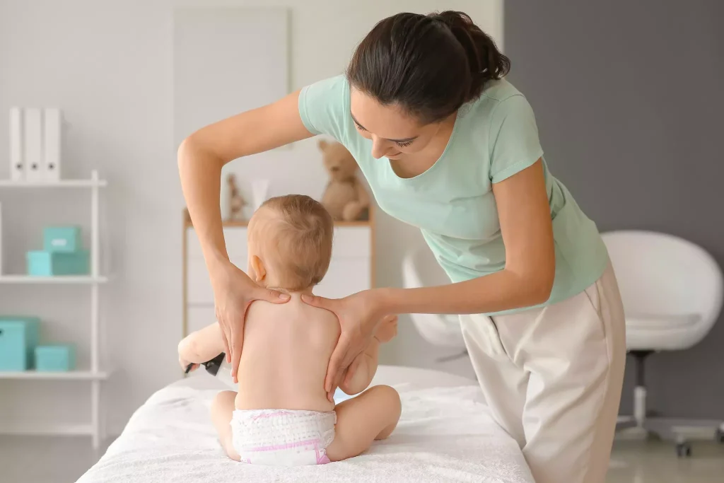 La kinésitherapie pour nourisson