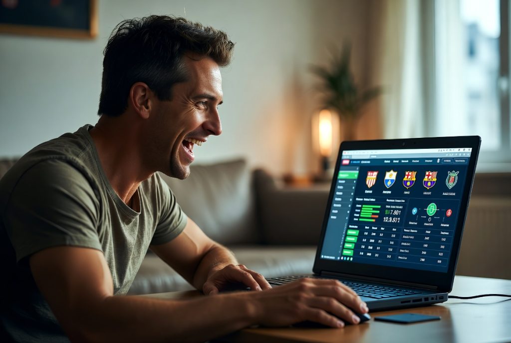 Comment s’inscrire à Betclic – explications sur Rue des JoueursTout parieur apprécie de pouvoir retenter sa chance s’il a perdu. Or, tous les sites de jeu d’argent en ligne offrent aux nouveaux venus sur leur plateforme des bonus plus ou moins élevés suivant le type de jeu, la saison, etc… On peut très rapidement le constater et en avoir la liste grâce au portail des jeux d’argent sur Internet de Rue des Joueurs. Évidemment, Rue des Joueurs ne se contente pas de lister les sites de jeu et leurs bonus. Il les classe, les note, évalue un certain nombre de points, comme la sécurité, le type de paiement proposé, les modalités d’attribution des bonus, etc…, et les commente. Ainsi chacun peut facilement se diriger dans cette partie du Web (et même être guidé pas à pas pour, par exemple, voir ici, une inscription sur BetClic). Présentation et analyse des matchs en amont. Mais Rue des Joueurs ne se contente pas de classer les sites. Pour les paris sportifs, et notamment de foot, il propose tout un éventail de données aux parieurs. Ainsi peut-on y voir différents pronostics, des analyses, les résultats, etc…, ainsi qu’on peut le voir, entre autres, sur la page que ce portail consacre aux pronostics Euroleague ().